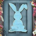Clean Choice Vintage Rabbit Art on Board Wall Decor CL2969909